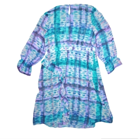New Soft Surroundings Carriage Court Ruffle Dress Size L - Picture 7 of 7